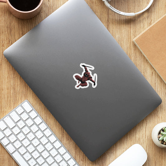 Ninja Warrior Laptop Sticker